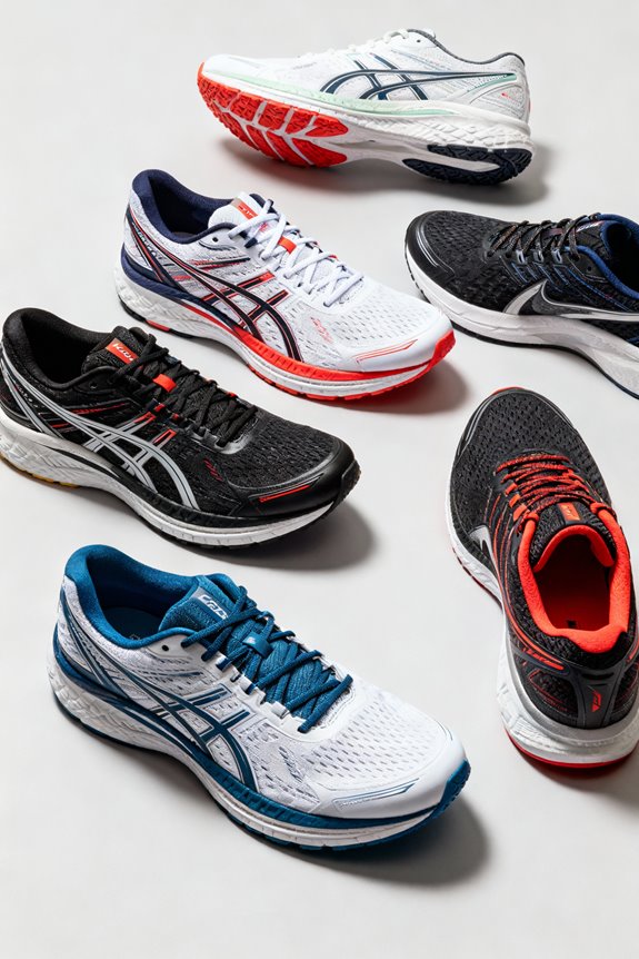 arch support running shoes