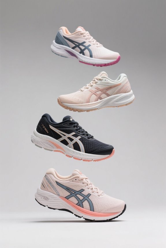 asics ladies running shoes