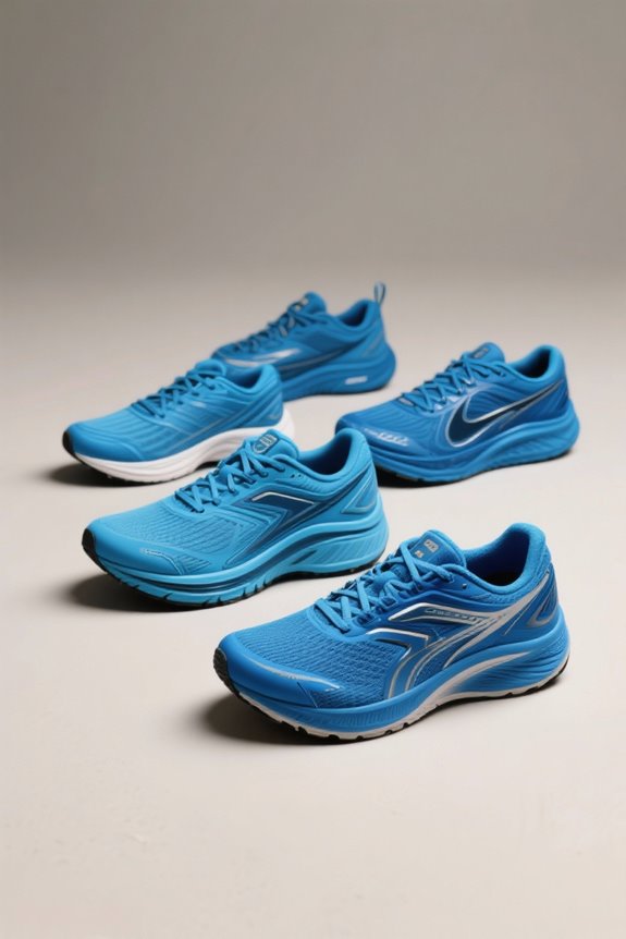 blue running shoes 2025