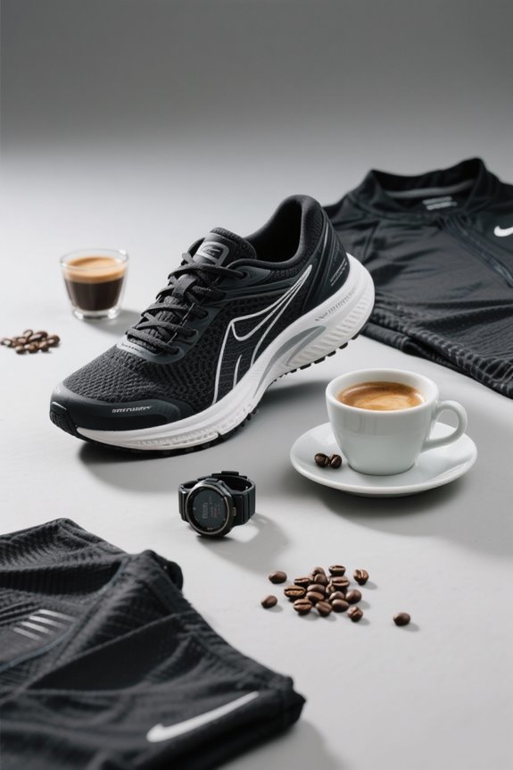 caffeine enhances running performance