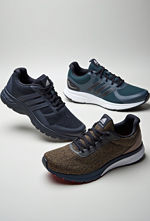durable running shoes selection