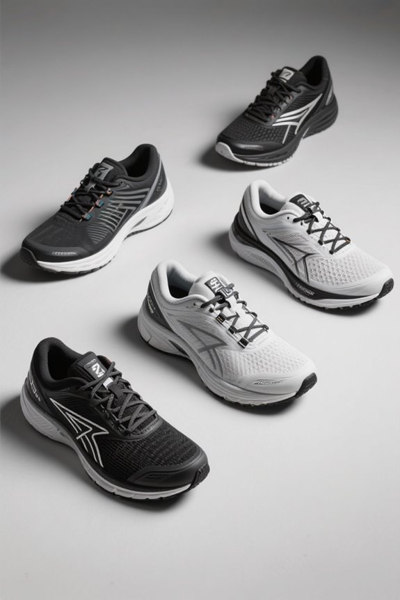 lace lock running shoes