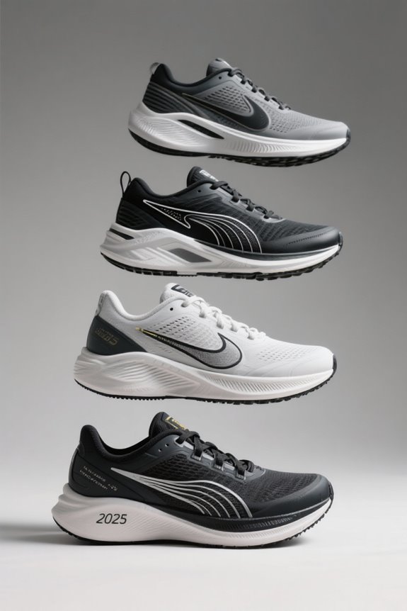 stylish performance running shoes