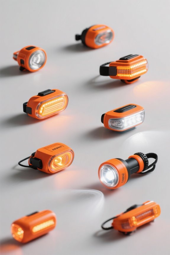 stylish safety running lights