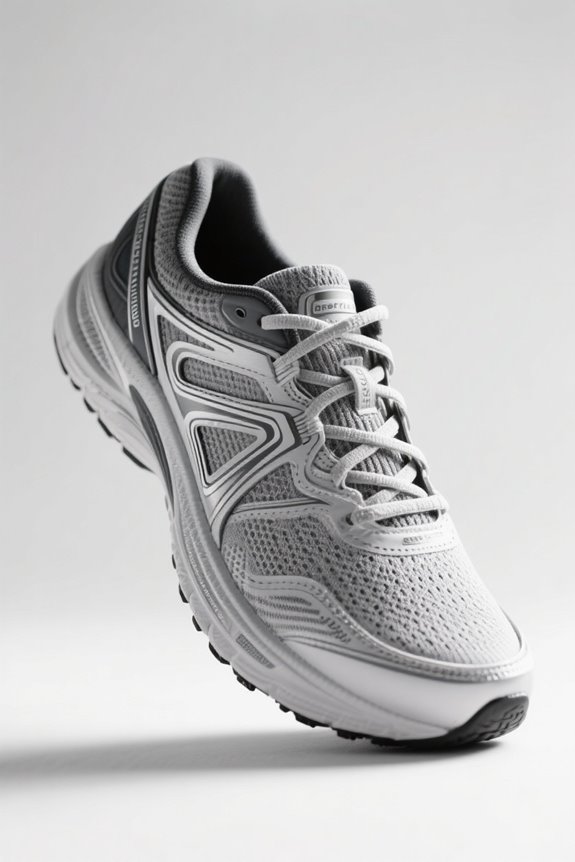 supportive cushioned lightweight shoes